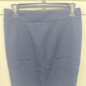 Ann Taylor navy skirt